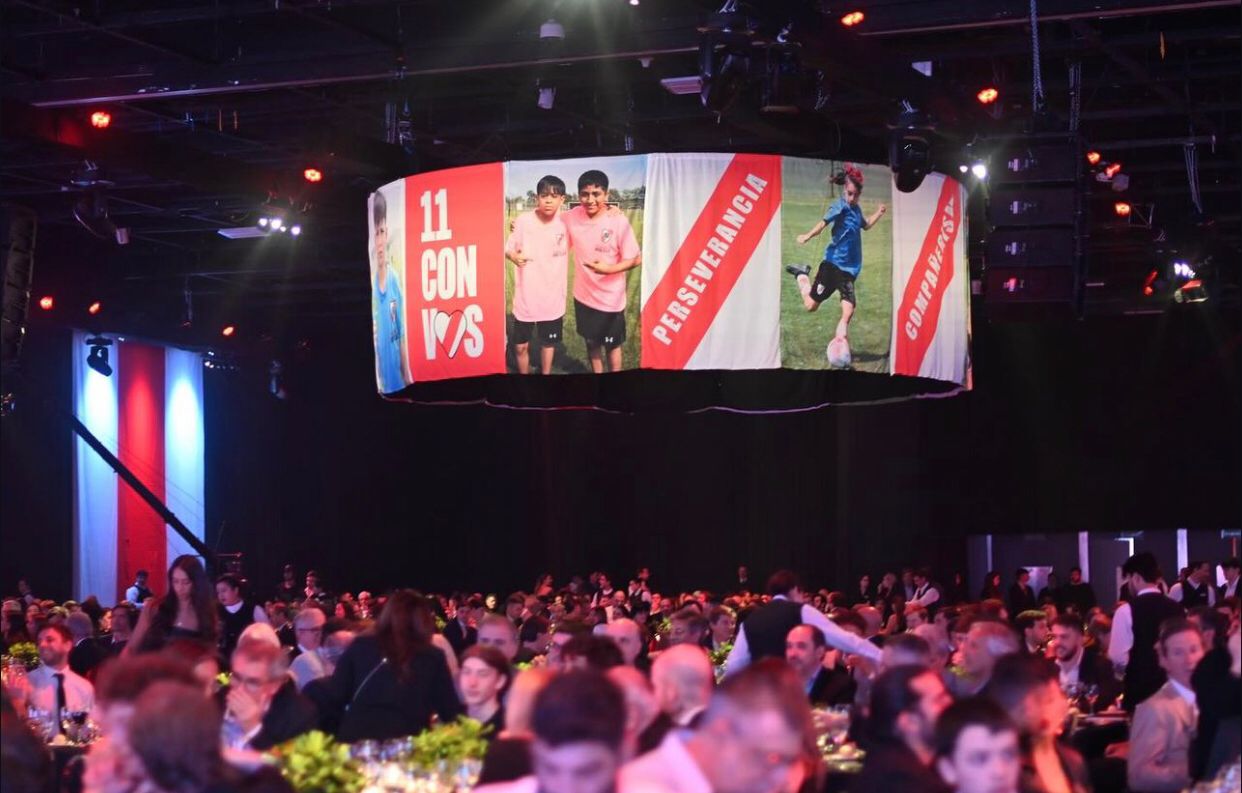 Los exitosos números que dejó la Cena Anual de la Fundación River Plate