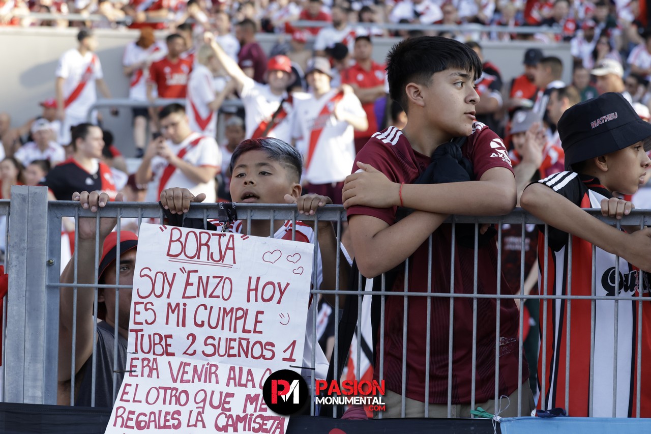 ¡Buscate en el partido de River frente a Talleres en el Monumental!