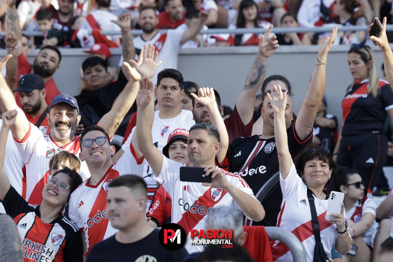 ¡Buscate en el partido de River frente a Talleres en el Monumental!