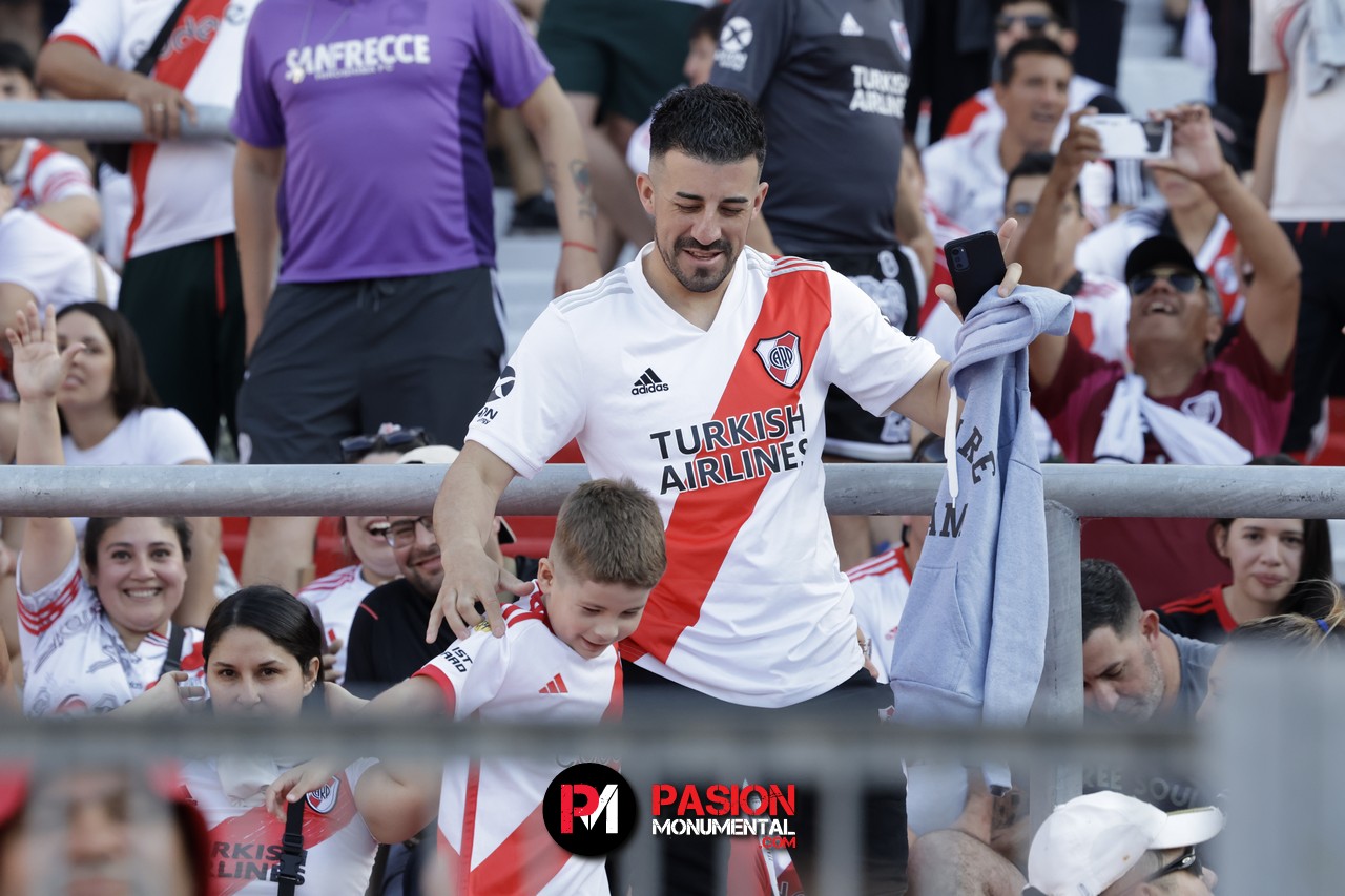 ¡Buscate en el partido de River frente a Talleres en el Monumental!