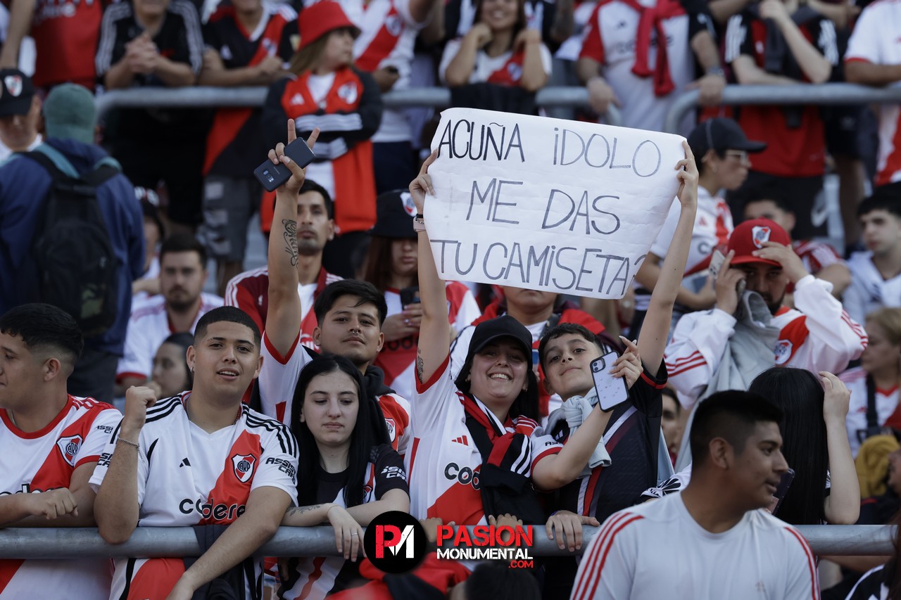 ¡Buscate en el partido de River frente a Talleres en el Monumental!