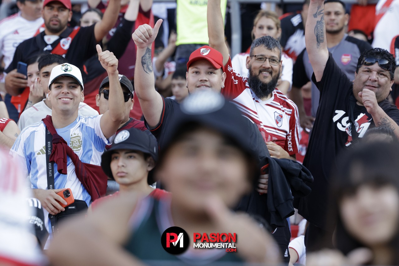 ¡Buscate en el partido de River frente a Talleres en el Monumental!