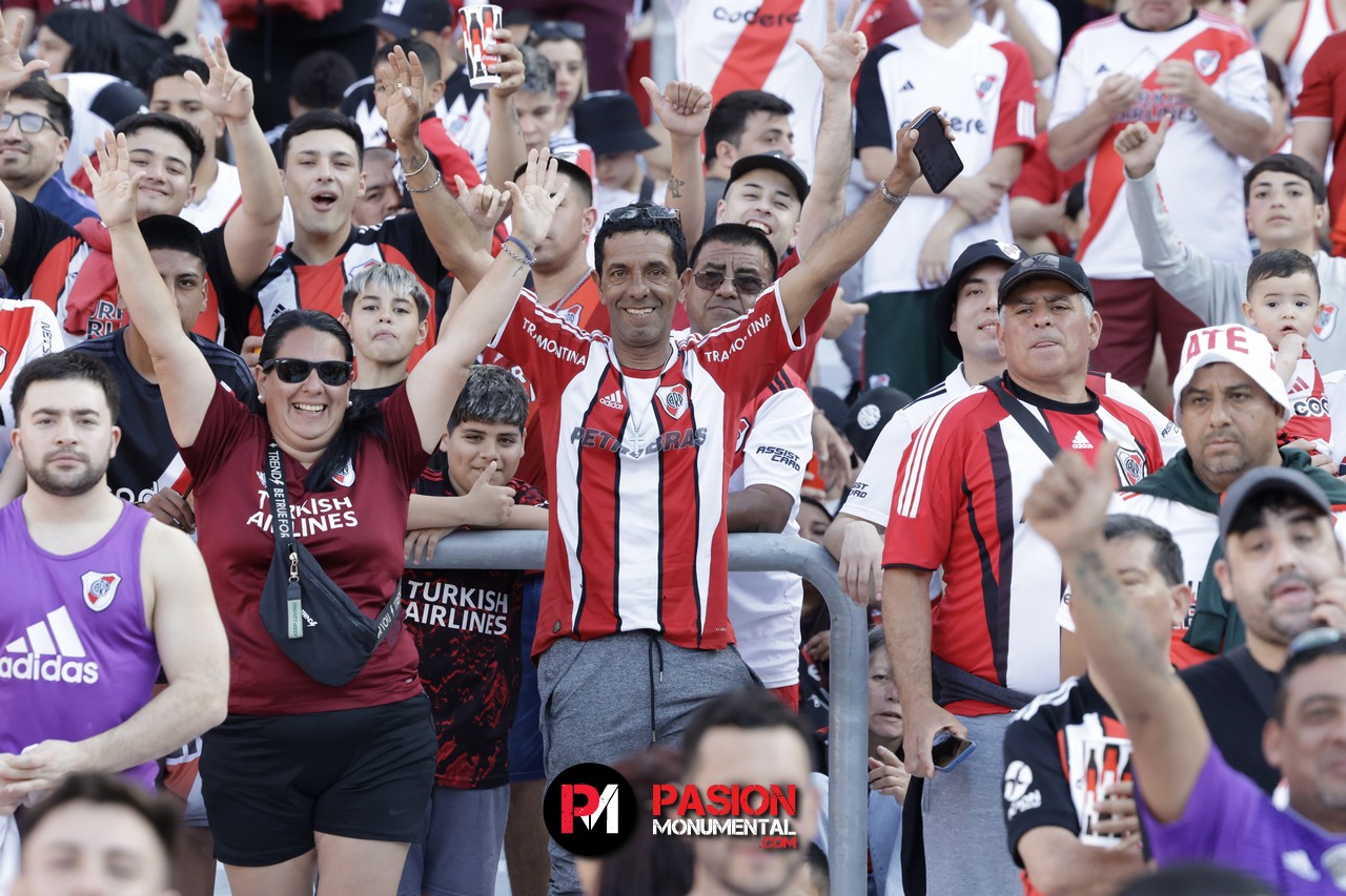 ¡Buscate en el partido de River frente a Talleres en el Monumental!