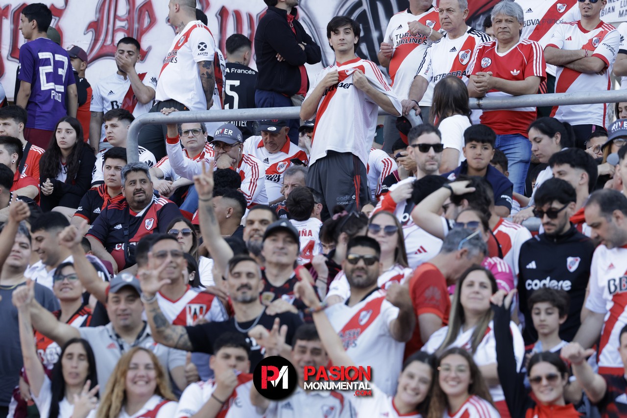 ¡Buscate en el partido de River frente a Talleres en el Monumental!