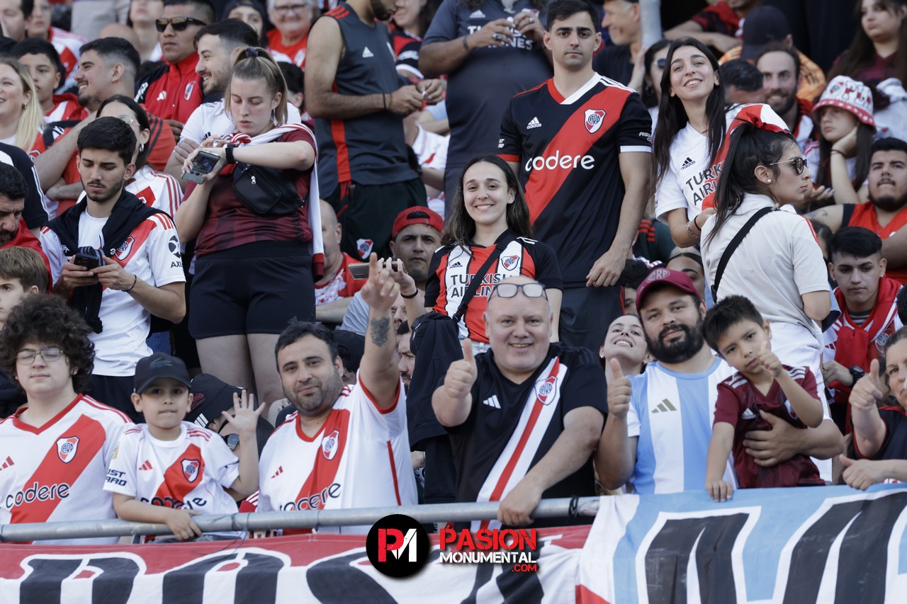 ¡Buscate en el partido de River frente a Talleres en el Monumental!