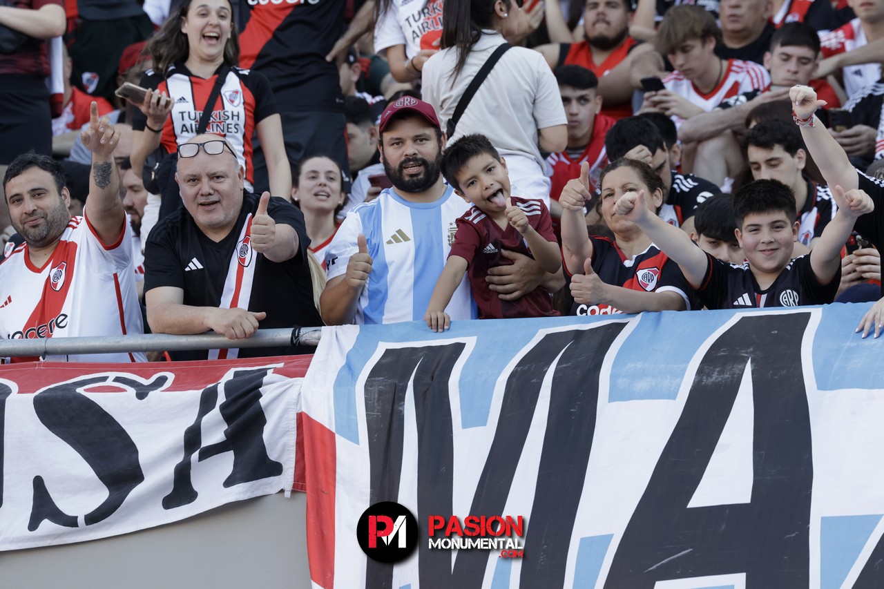 ¡Buscate en el partido de River frente a Talleres en el Monumental!