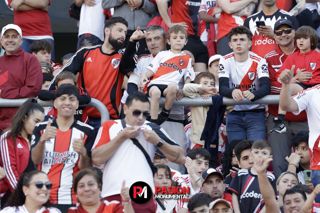 ¡Buscate en el partido de River frente a Talleres en el Monumental!