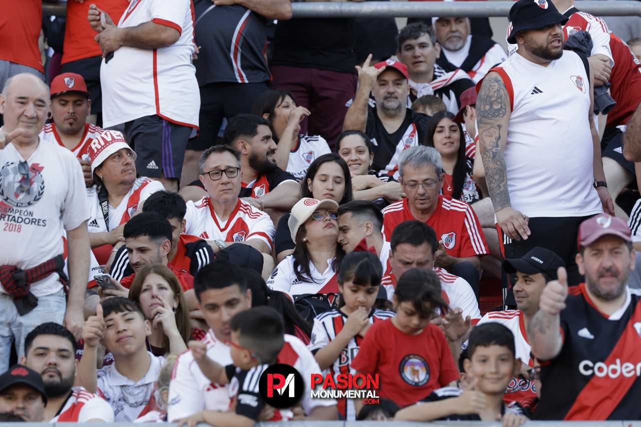 ¡Buscate en el partido de River frente a Talleres en el Monumental!