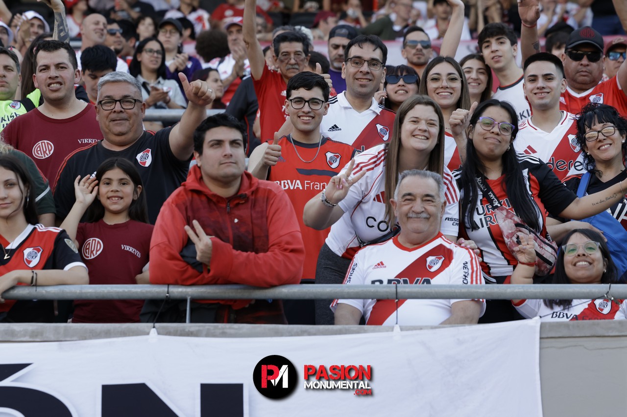 ¡Buscate en el partido de River frente a Talleres en el Monumental!