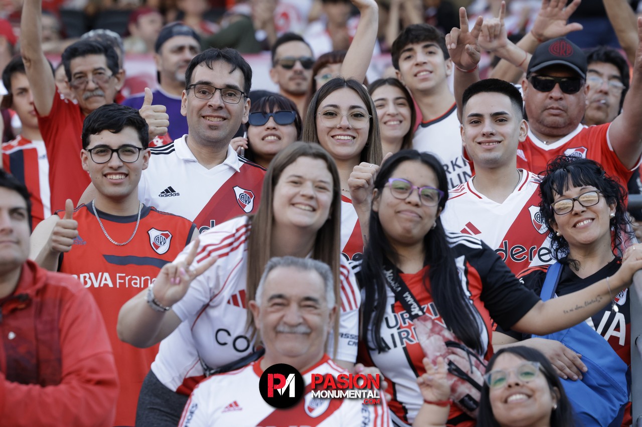 ¡Buscate en el partido de River frente a Talleres en el Monumental!