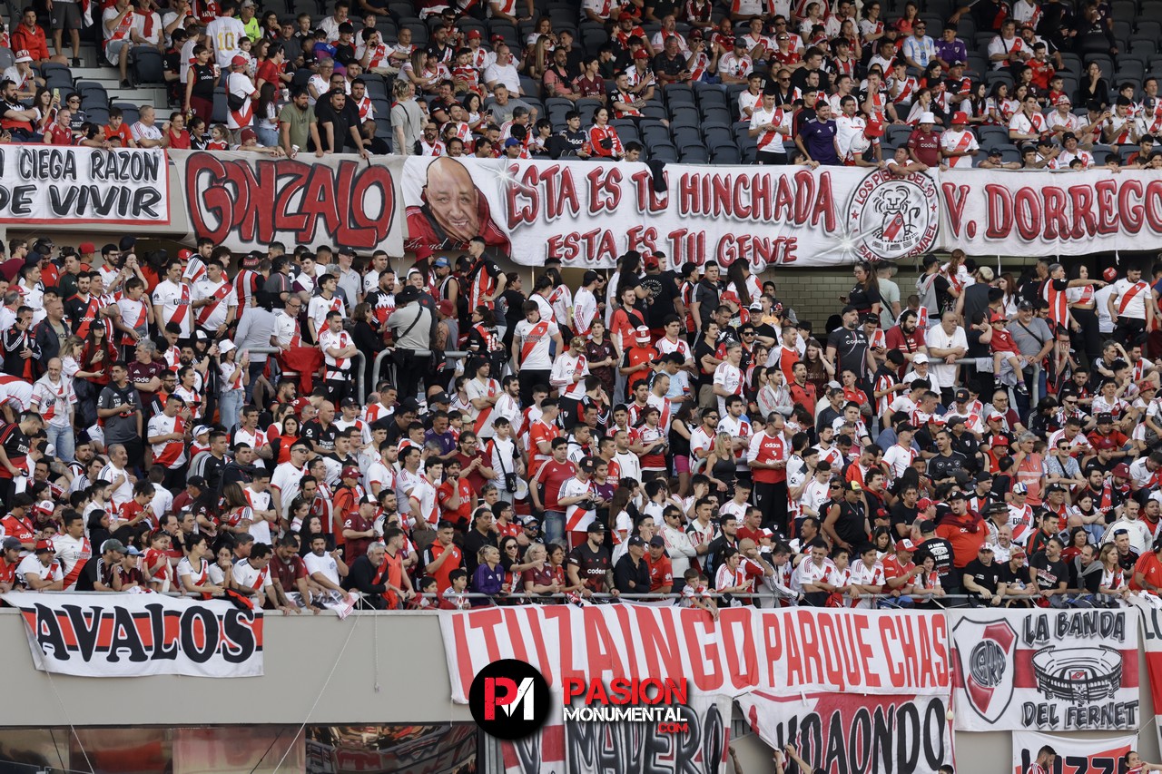 ¡Buscate en el partido de River frente a Talleres en el Monumental!