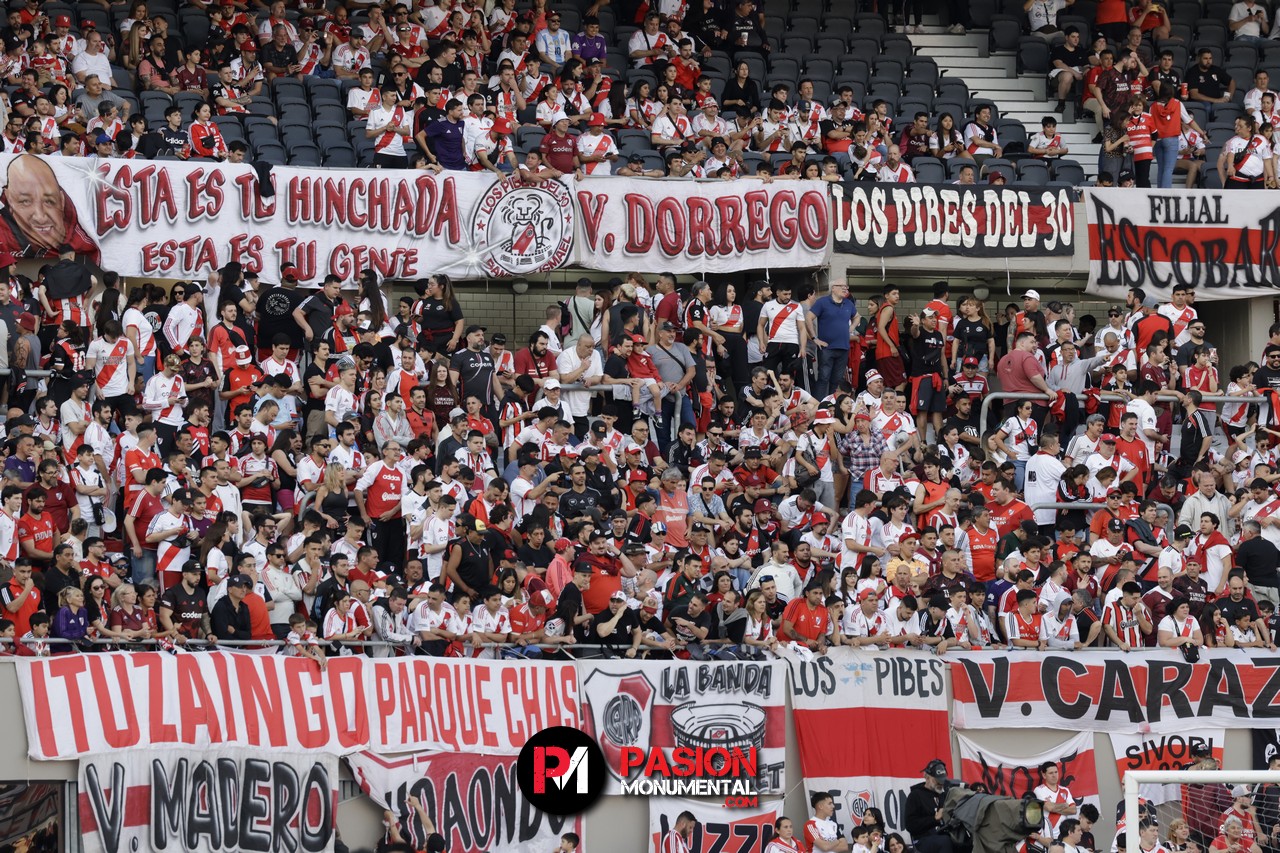 ¡Buscate en el partido de River frente a Talleres en el Monumental!