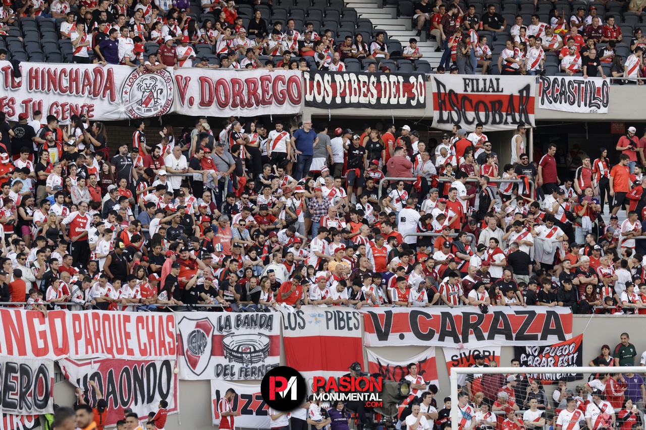 ¡Buscate en el partido de River frente a Talleres en el Monumental!