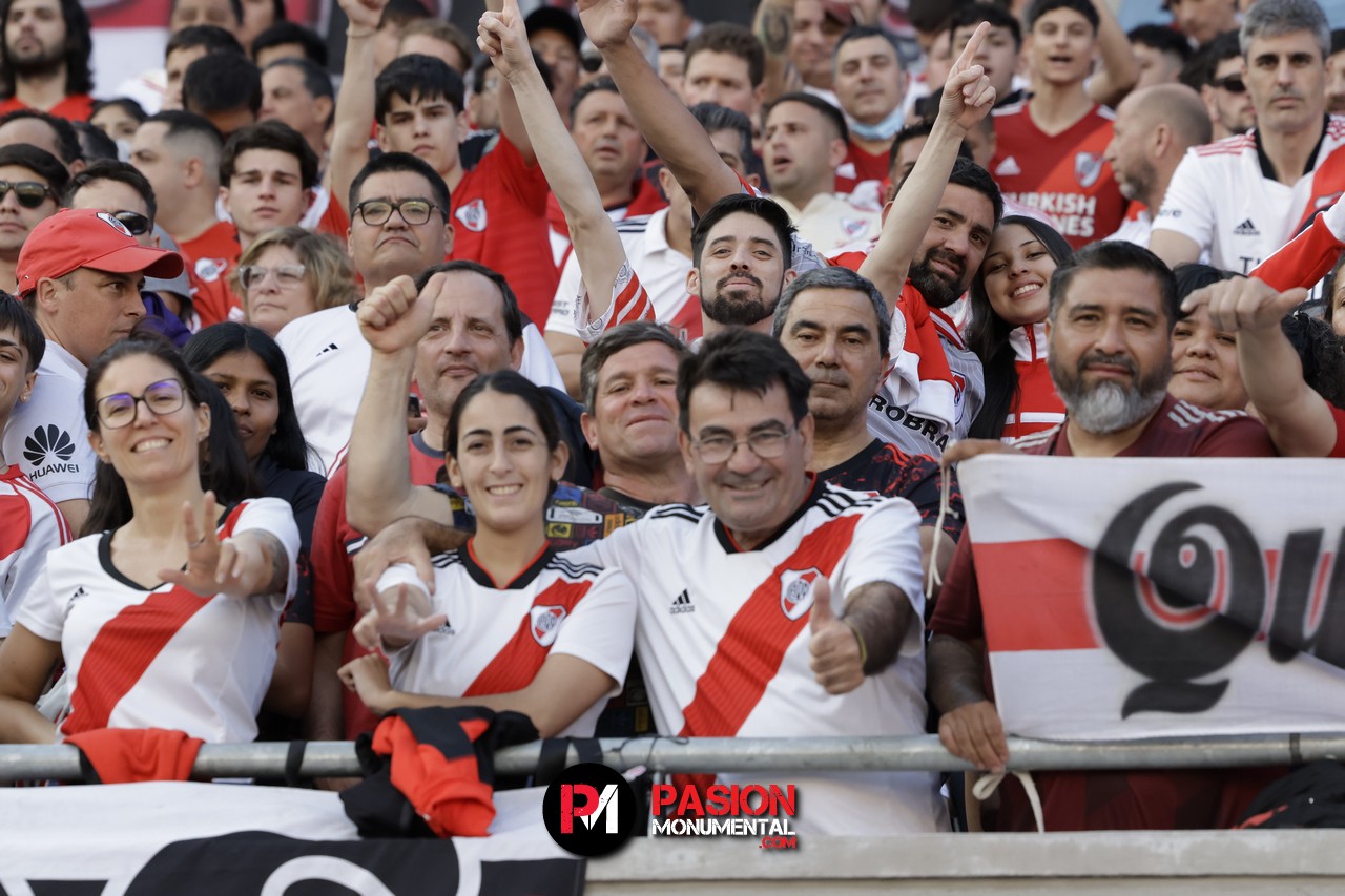 ¡Buscate en el partido de River frente a Talleres en el Monumental!