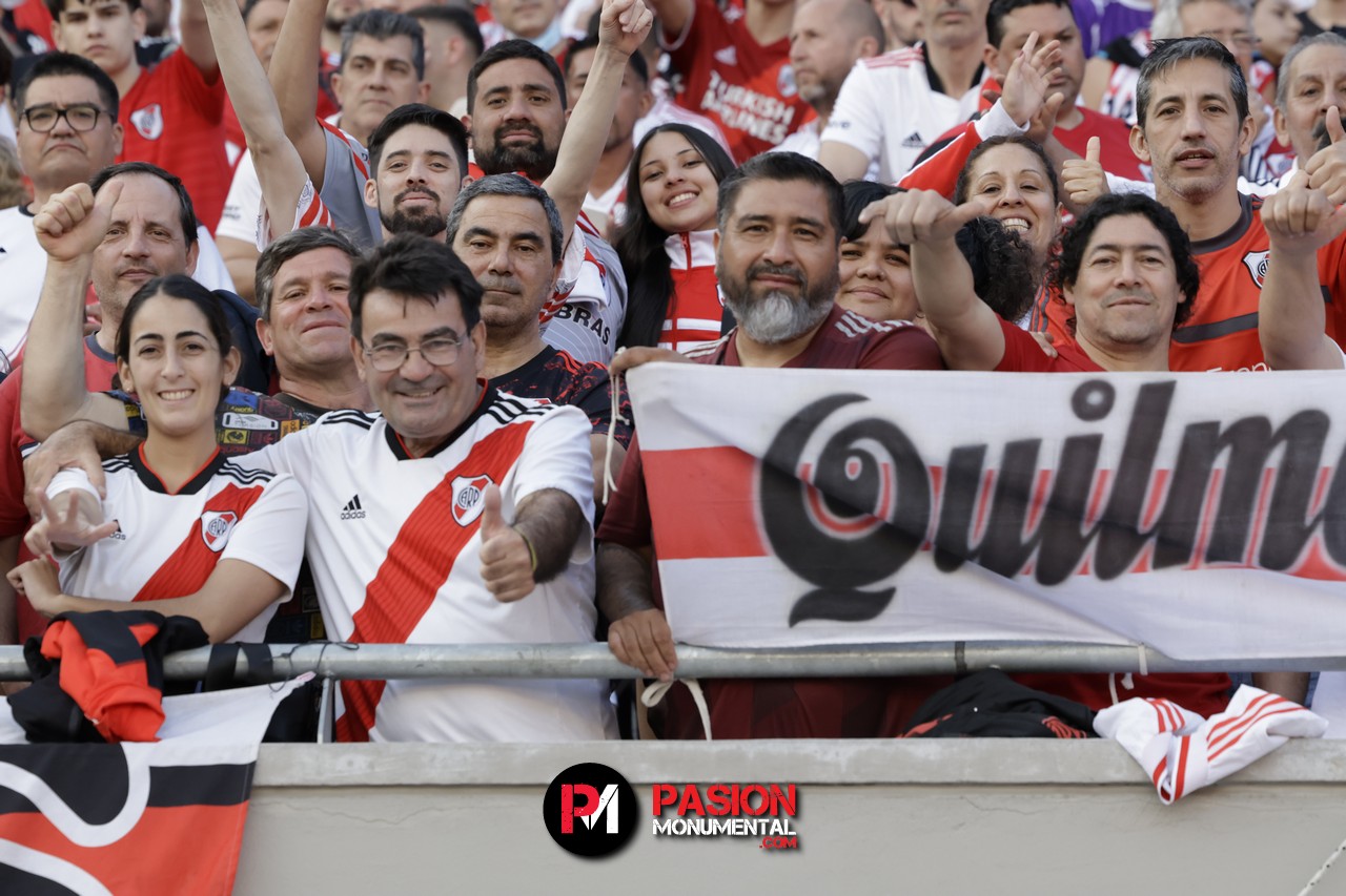 ¡Buscate en el partido de River frente a Talleres en el Monumental!