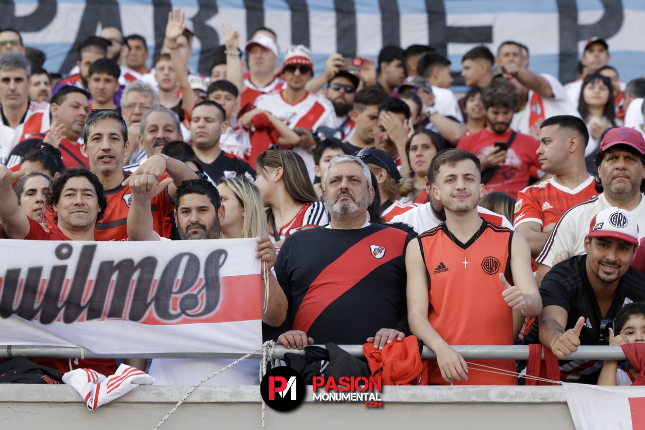 ¡Buscate en el partido de River frente a Talleres en el Monumental!