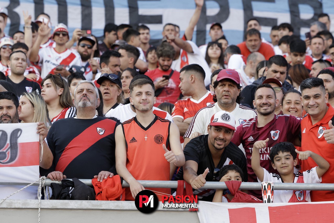 ¡Buscate en el partido de River frente a Talleres en el Monumental!