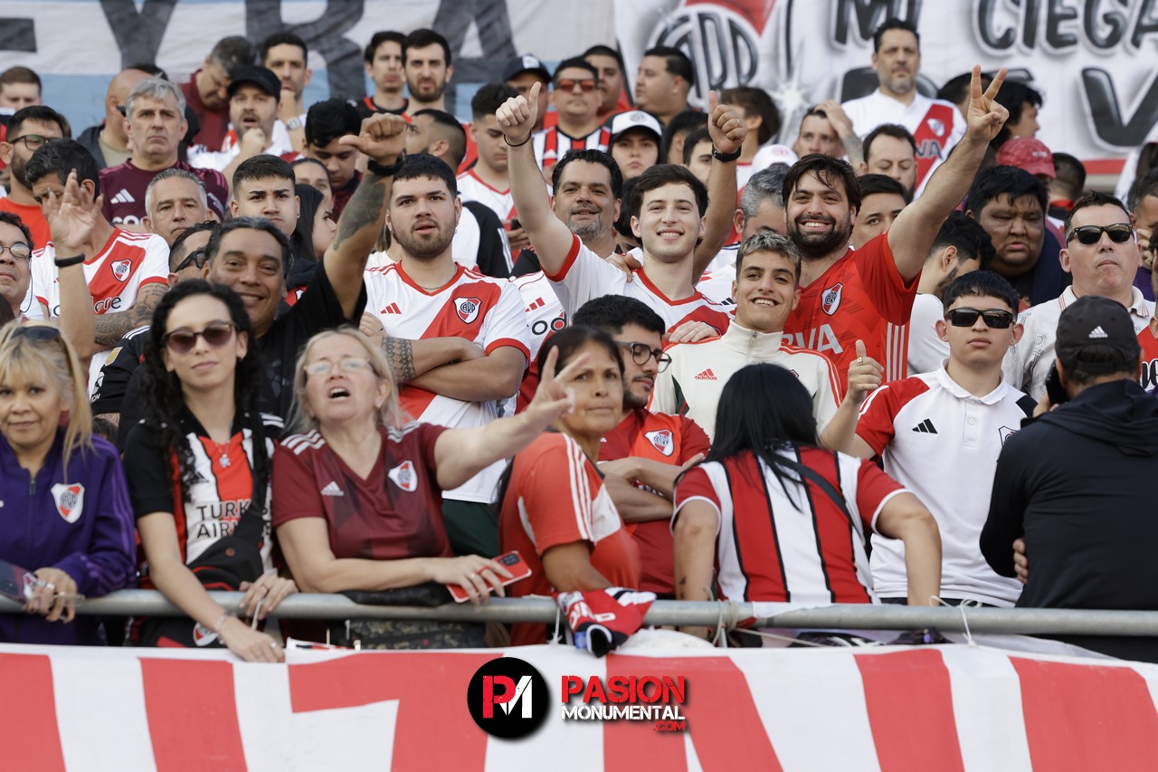 ¡Buscate en el partido de River frente a Talleres en el Monumental!