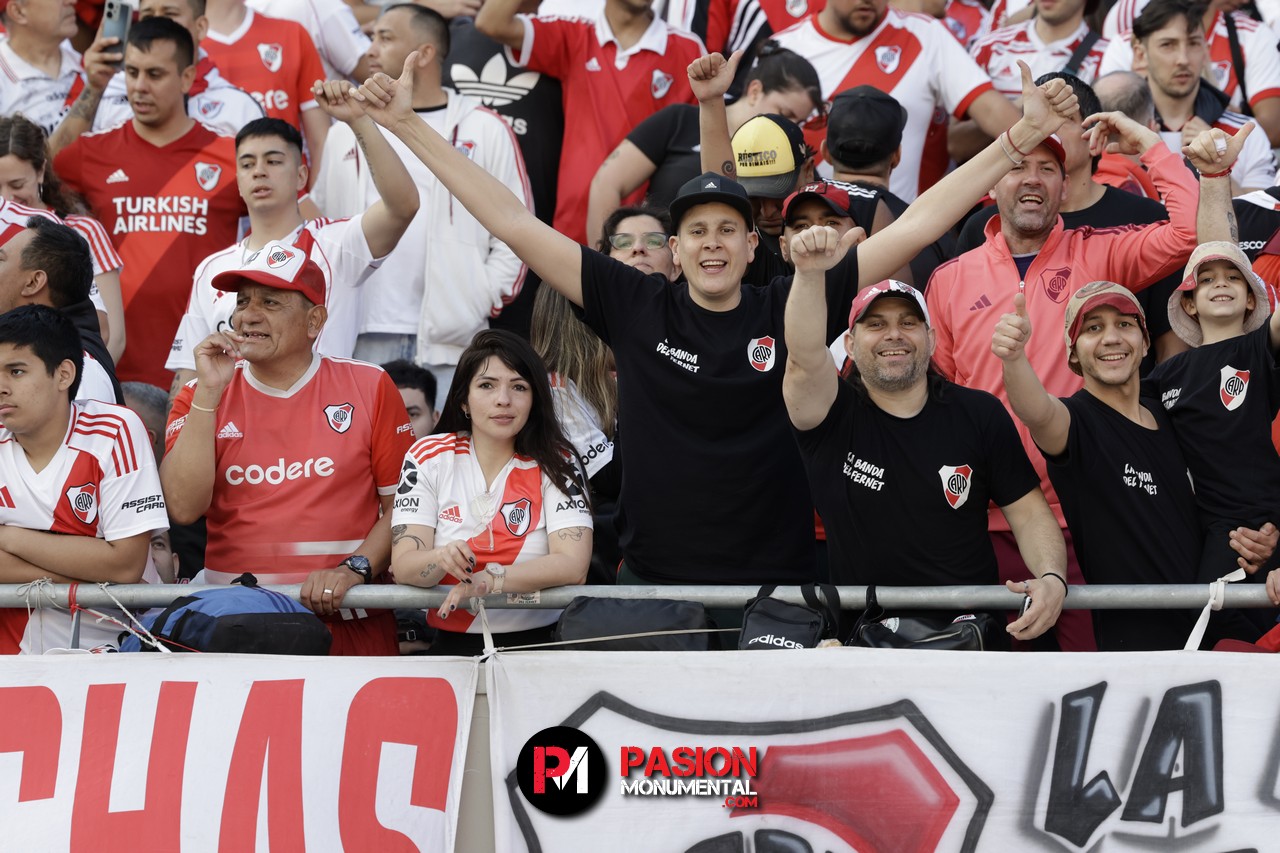 ¡Buscate en el partido de River frente a Talleres en el Monumental!