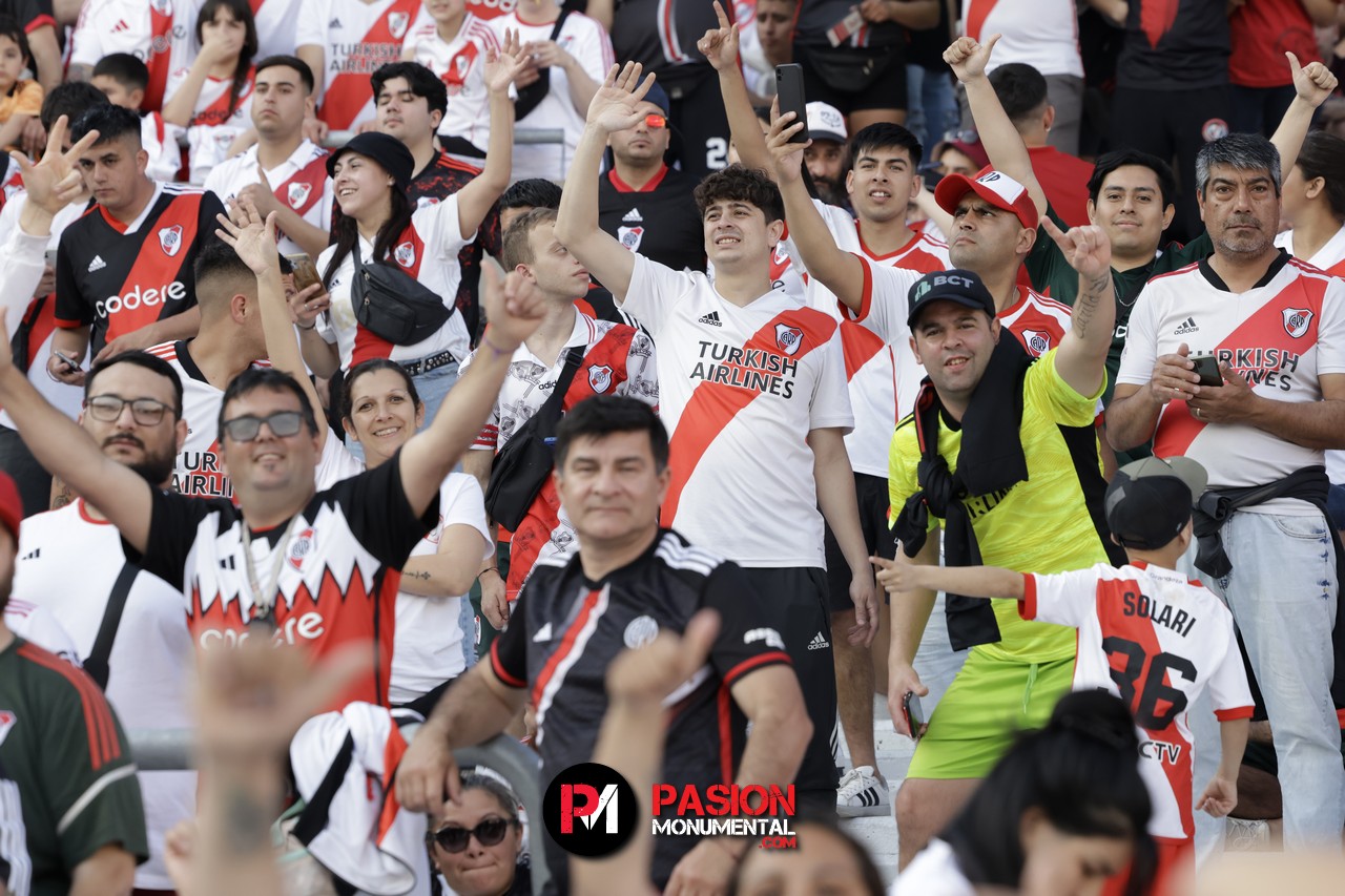¡Buscate en el partido de River frente a Talleres en el Monumental!