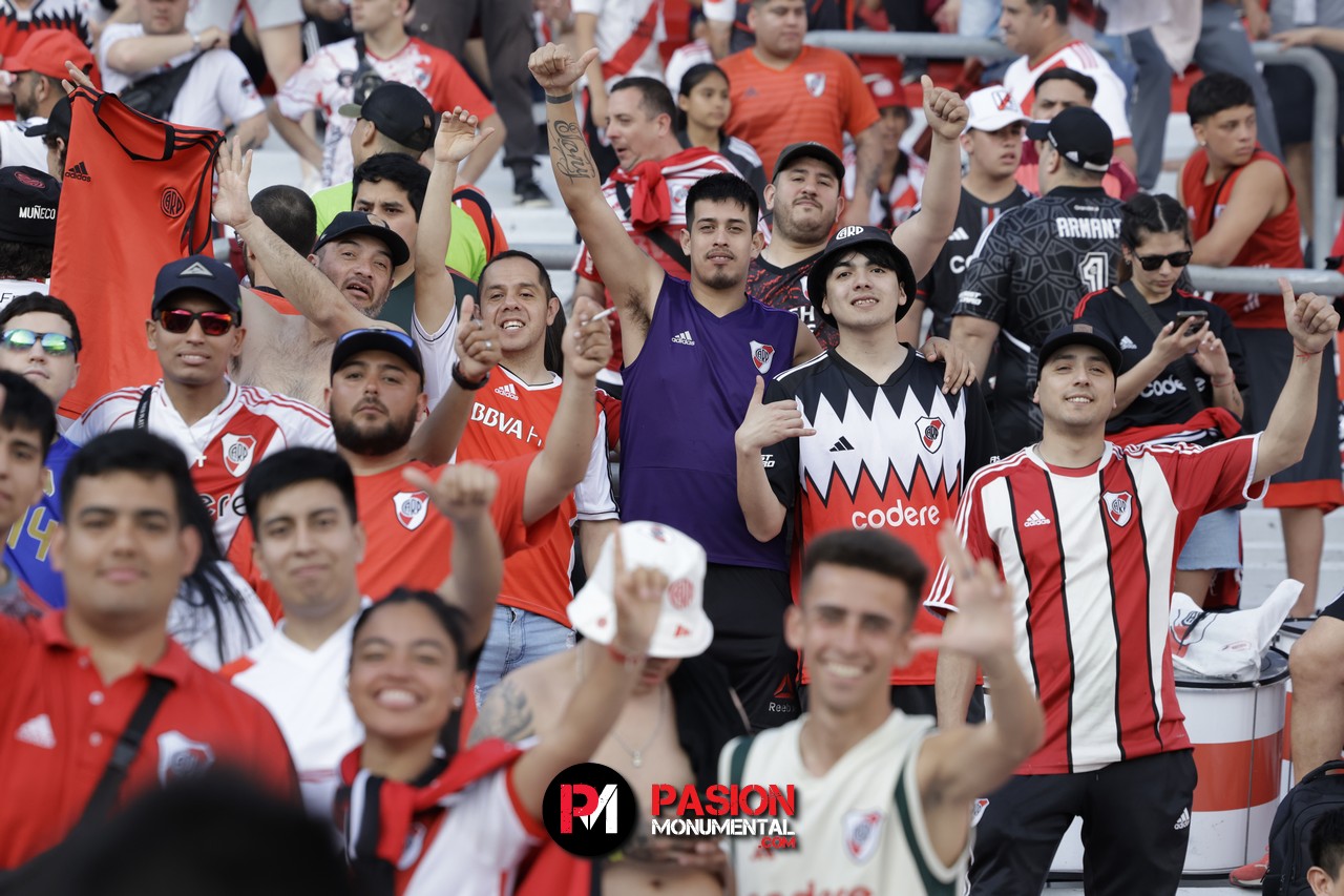 ¡Buscate en el partido de River frente a Talleres en el Monumental!