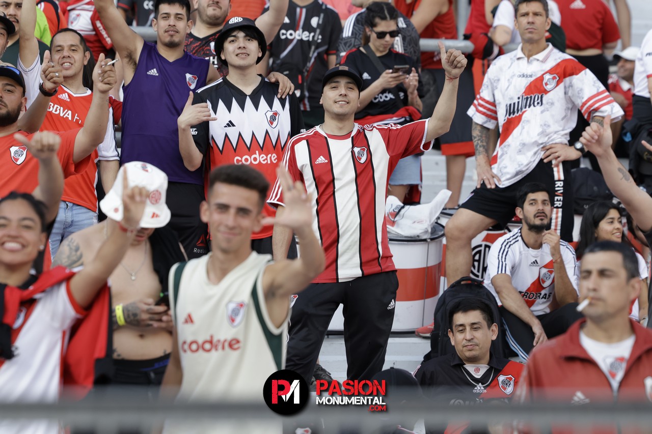 ¡Buscate en el partido de River frente a Talleres en el Monumental!
