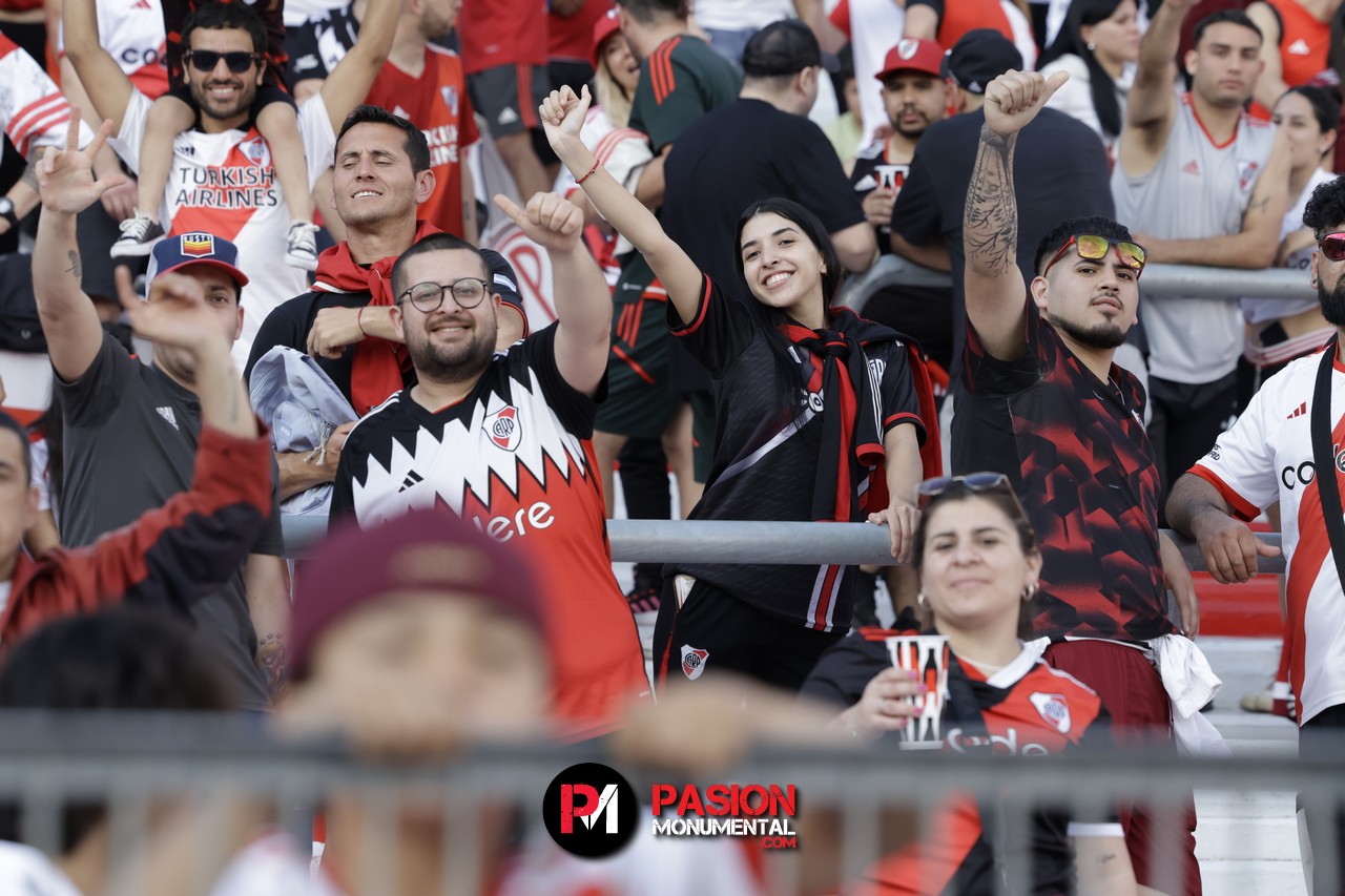 ¡Buscate en el partido de River frente a Talleres en el Monumental!