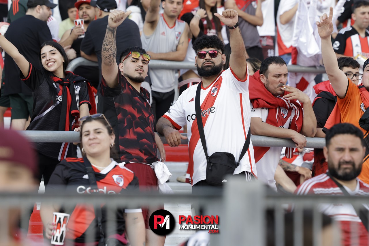¡Buscate en el partido de River frente a Talleres en el Monumental!