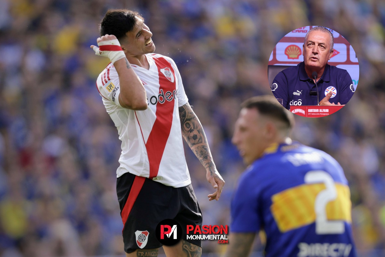 Alfaro fue tajante con Bareiro: “Necesito que sume minutos en River”