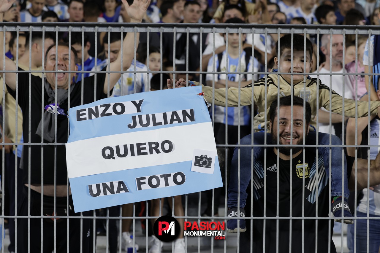 ¡Buscate de Selección en la goleada Monumental de Argentina ante Bolivia!