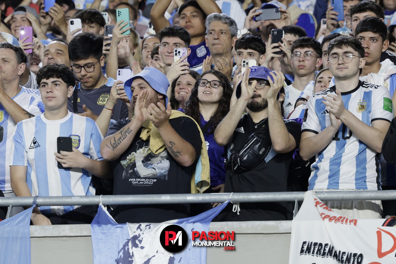 ¡Buscate de Selección en la goleada Monumental de Argentina ante Bolivia!