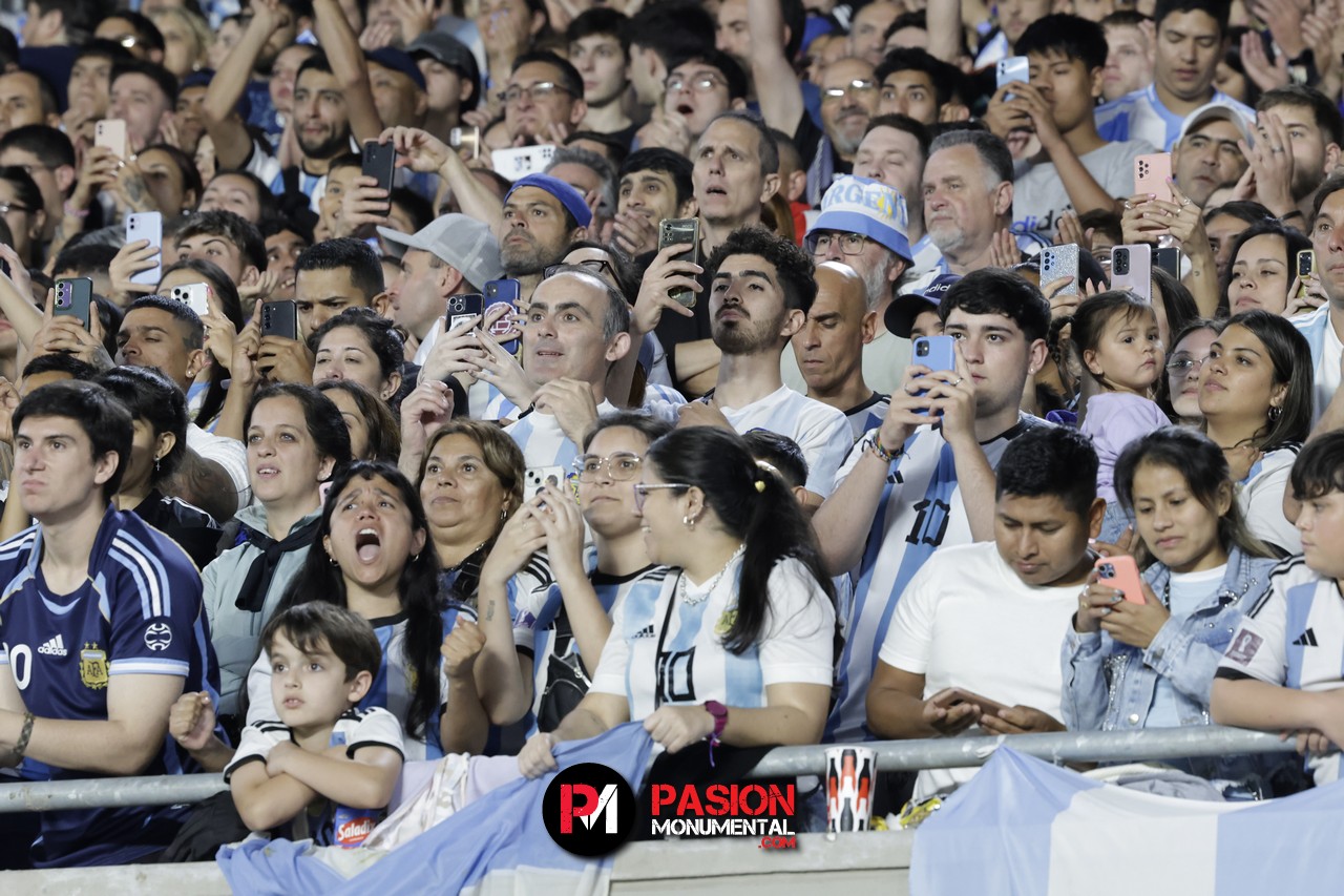 ¡Buscate de Selección en la goleada Monumental de Argentina ante Bolivia!