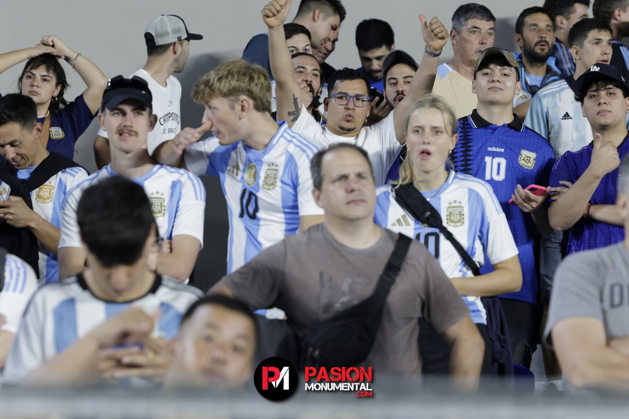 ¡Buscate de Selección en la goleada Monumental de Argentina ante Bolivia!