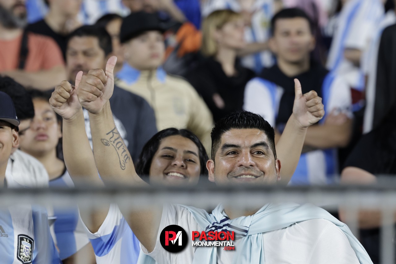 ¡Buscate de Selección en la goleada Monumental de Argentina ante Bolivia!