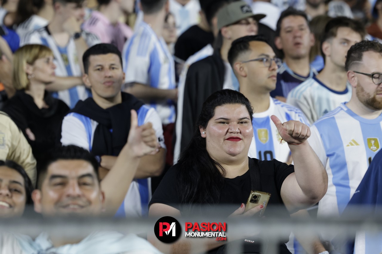 ¡Buscate de Selección en la goleada Monumental de Argentina ante Bolivia!