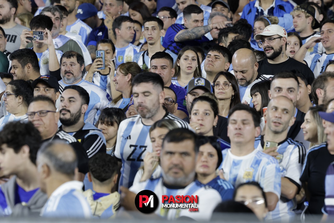 ¡Buscate de Selección en la goleada Monumental de Argentina ante Bolivia!