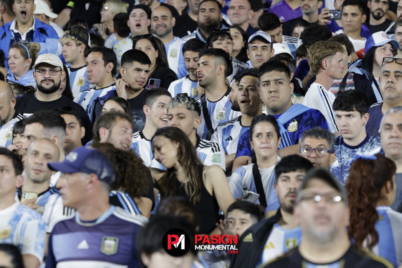 ¡Buscate de Selección en la goleada Monumental de Argentina ante Bolivia!