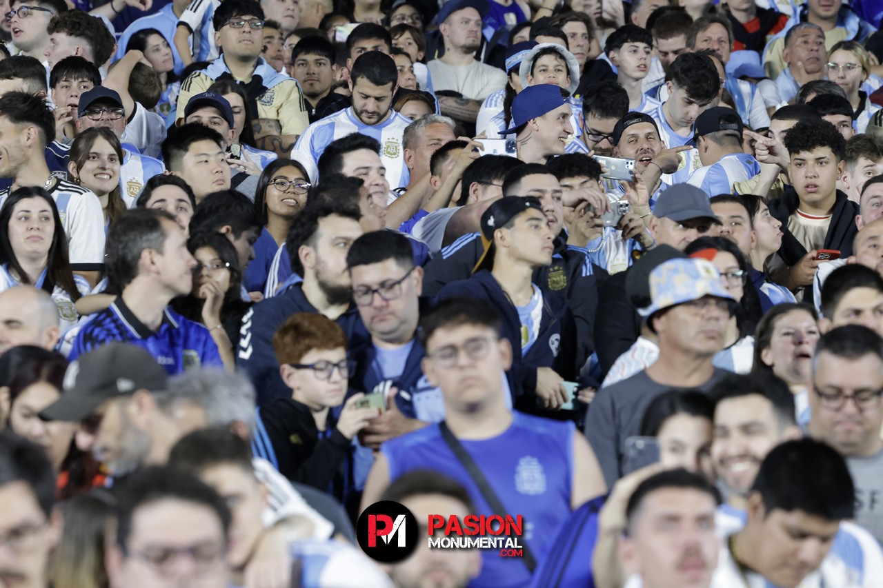 ¡Buscate de Selección en la goleada Monumental de Argentina ante Bolivia!