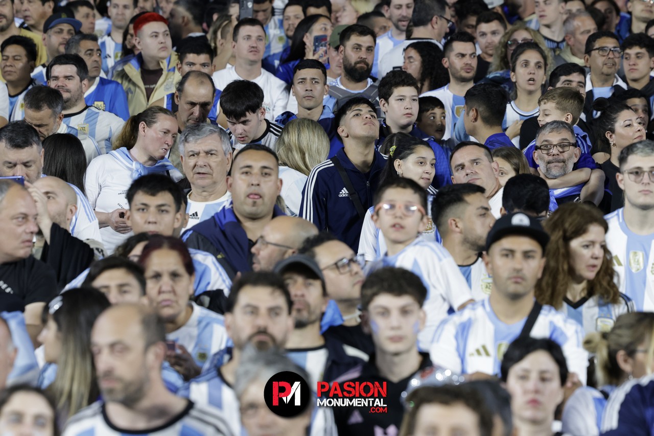 ¡Buscate de Selección en la goleada Monumental de Argentina ante Bolivia!