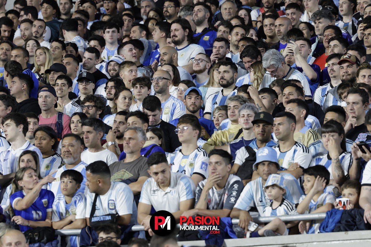 ¡Buscate de Selección en la goleada Monumental de Argentina ante Bolivia!