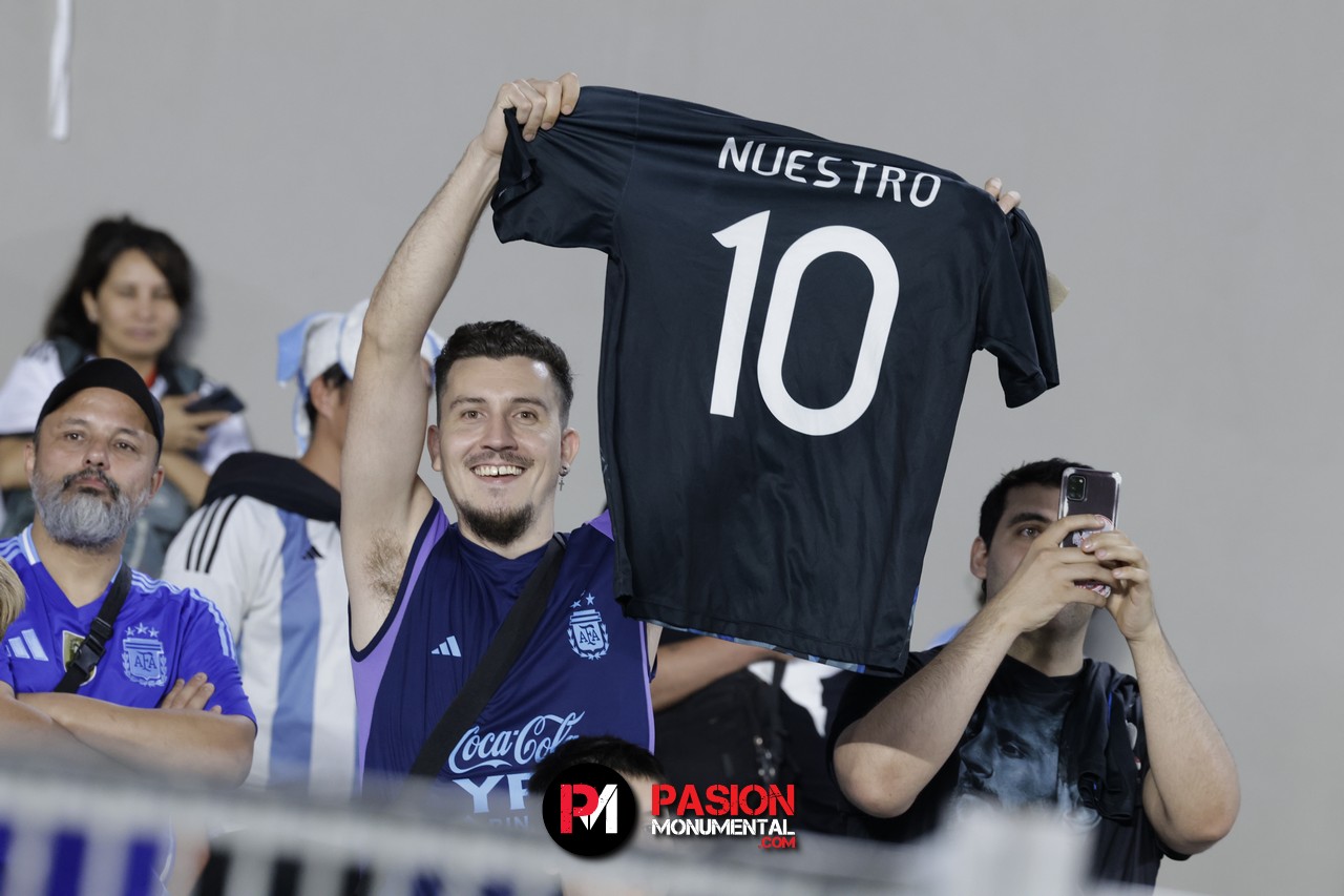 ¡Buscate de Selección en la goleada Monumental de Argentina ante Bolivia!
