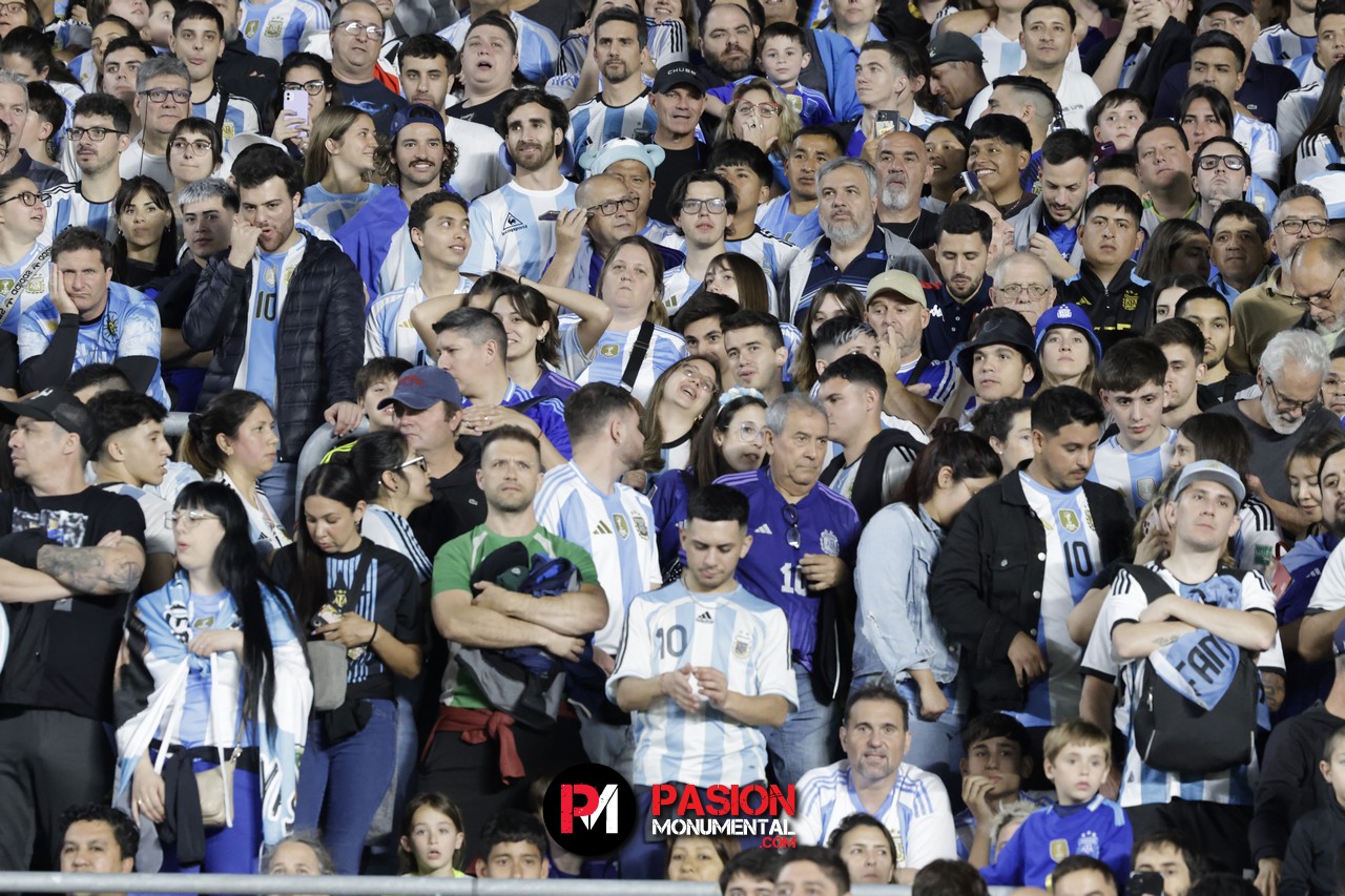 ¡Buscate de Selección en la goleada Monumental de Argentina ante Bolivia!