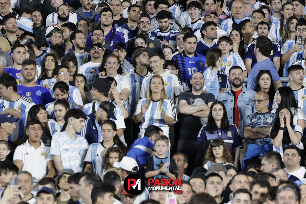 ¡Buscate de Selección en la goleada Monumental de Argentina ante Bolivia!