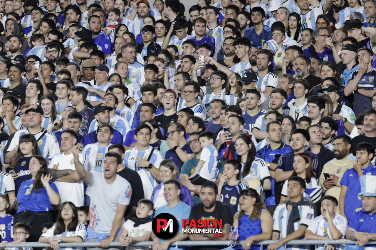 ¡Buscate de Selección en la goleada Monumental de Argentina ante Bolivia!