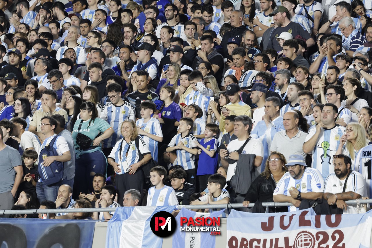 ¡Buscate de Selección en la goleada Monumental de Argentina ante Bolivia!