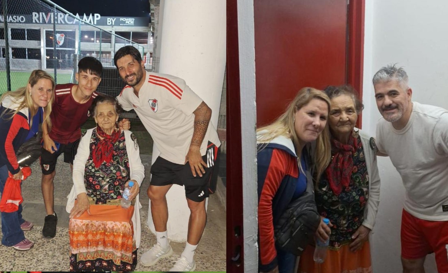 La hincha de 84 años que cumplió su sueño con el "Chori" Domínguez y el "Burrito" Ortega