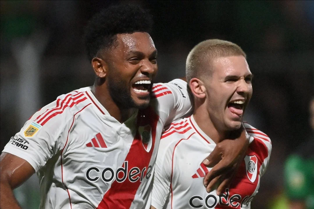 Los puntajes de River vs. San Martín de San Juan en su primer triunfo como visitante